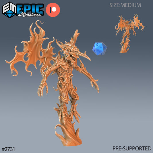 Fire Mephit - Epic Miniatures | #67 Demonic Foulness