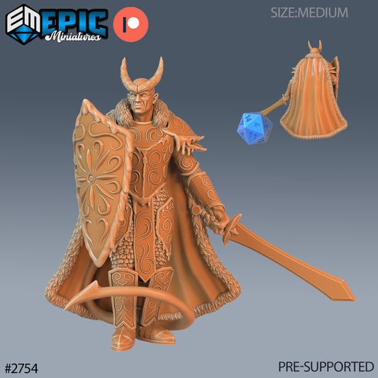 Frost Tiefling - Epic Miniatures | #67 Demonic Foulness