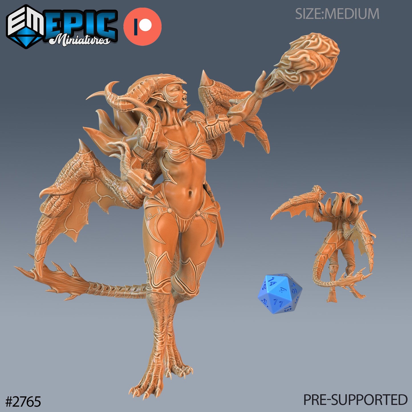 Succubus Empress - Epic Miniatures | #67 Demonic Foulness