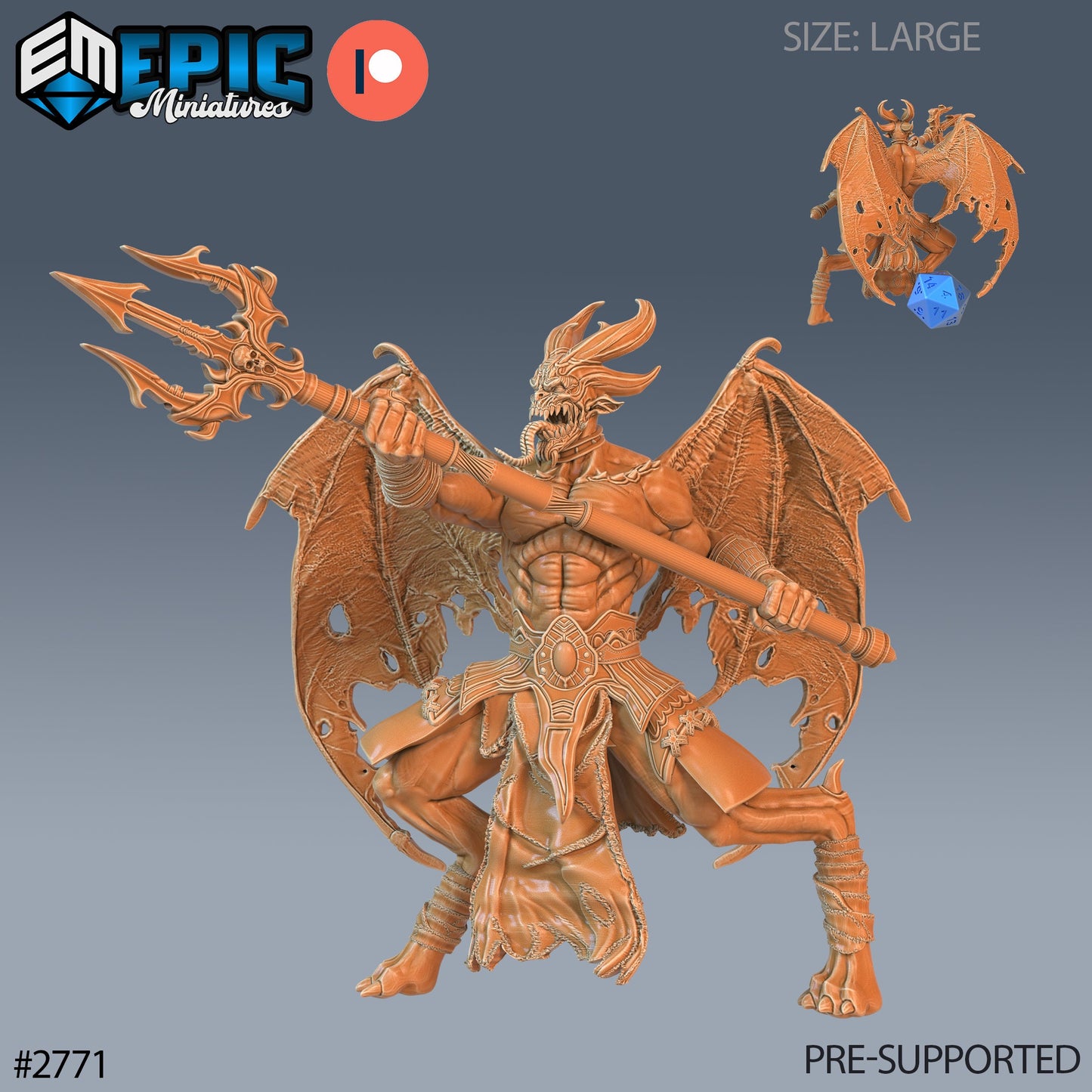 Hell Marauder - Epic Miniatures | #67 Demonic Foulness