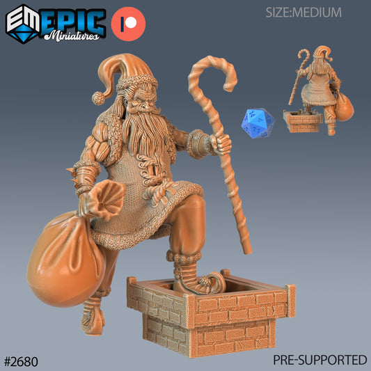 Santa Claus Chimney - Epic Miniatures | #66 Wild Winter Holidays