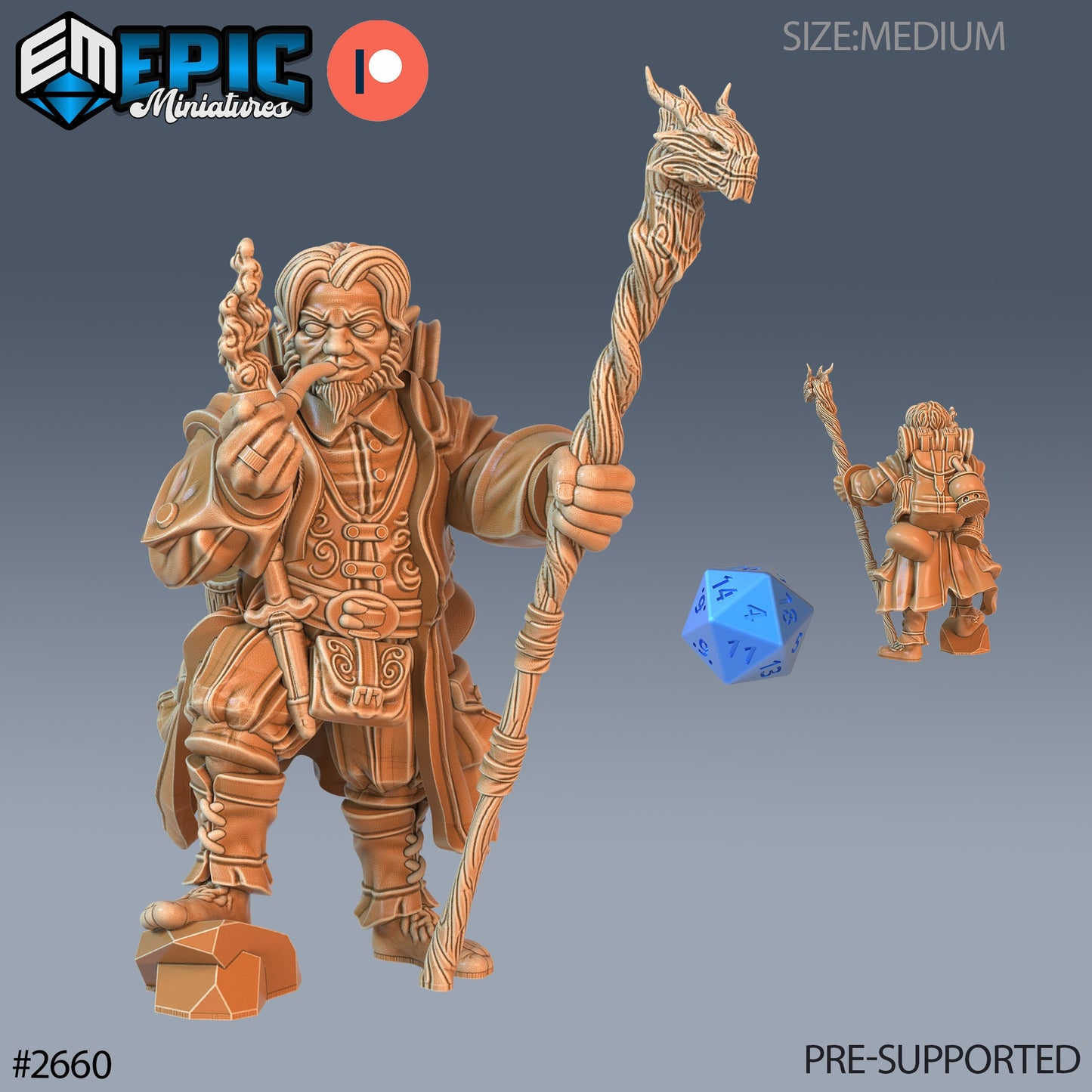 Halfling Adventurer - Epic Miniatures | #65 Little Folk