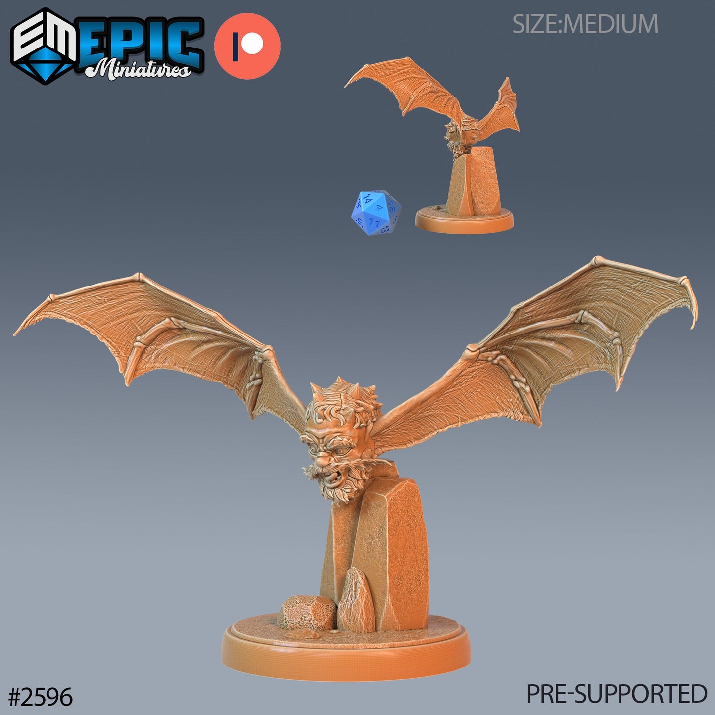 Flying Head - Epic Miniatures | #64 Vampires Curse