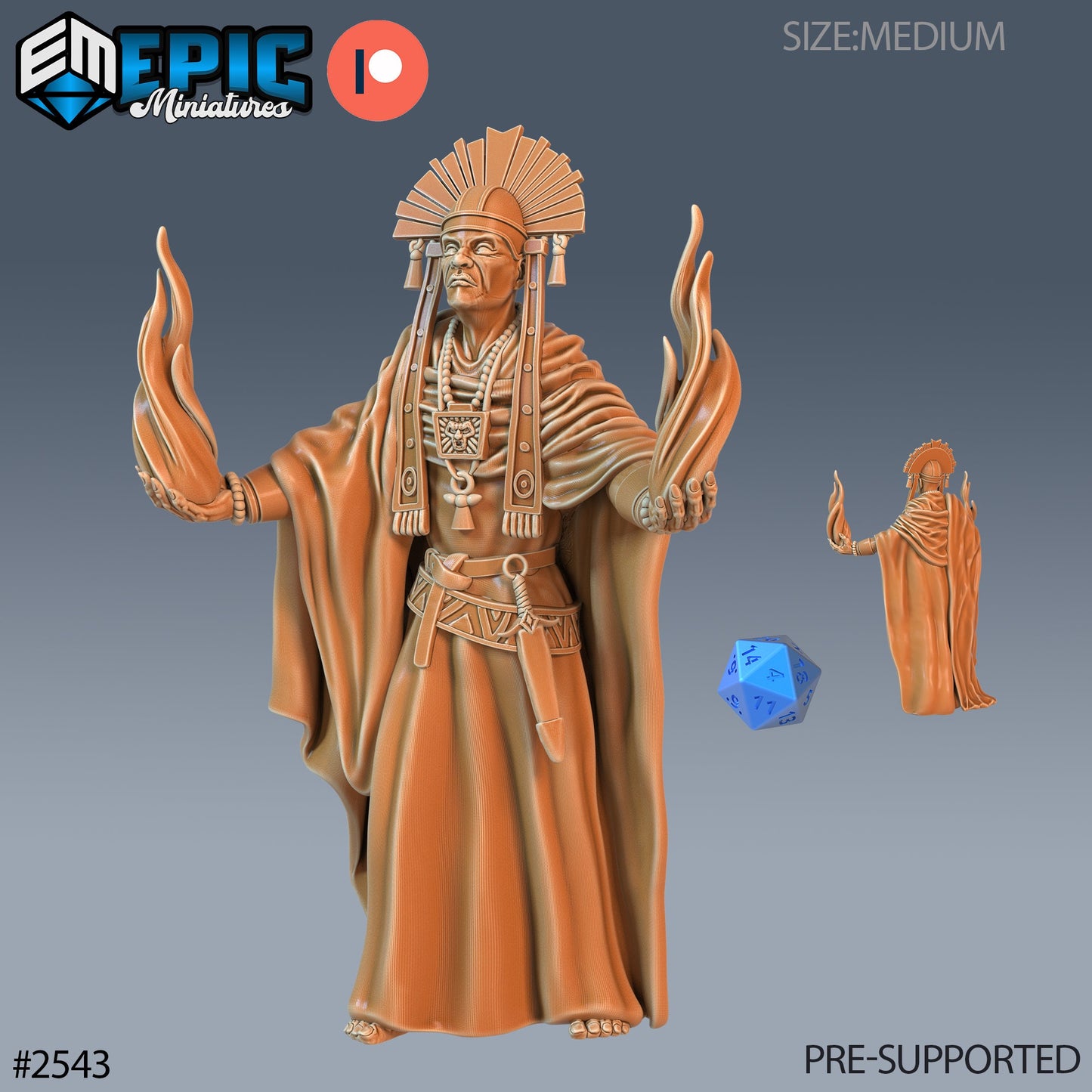 Shaman Chief - Epic Miniatures | #63 Forgotten Utopia