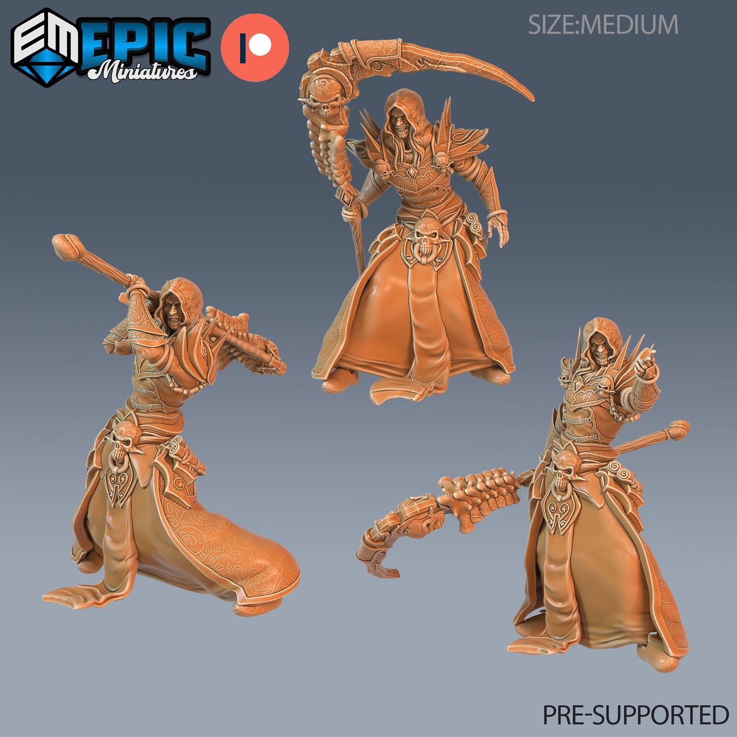 Necromancer Adventurer - Epic Miniatures | #61 Haunting Catacombs