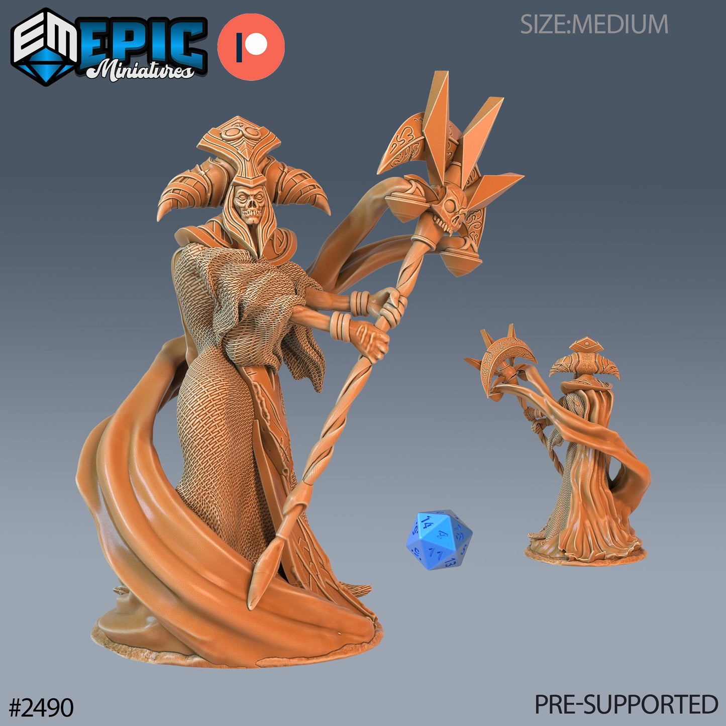 Arch Lich - Epic Miniatures | #61 Haunting Catacombs
