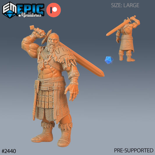 Half Frost Giant - Epic Miniatures | #60 Ancient Cold