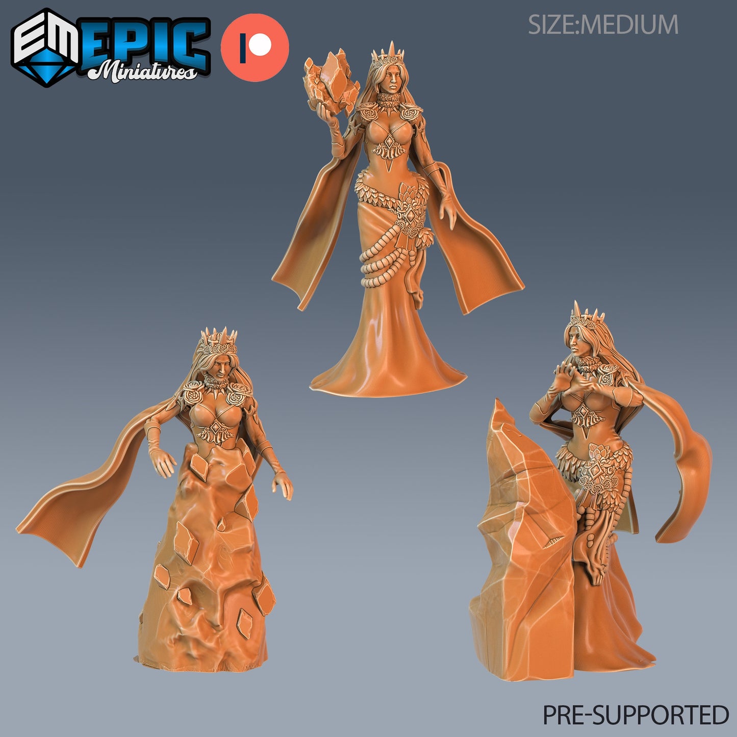 Ice Sorceress - Epic Miniatures | #60 Ancient Cold