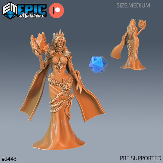 Ice Sorceress - Epic Miniatures | #60 Ancient Cold