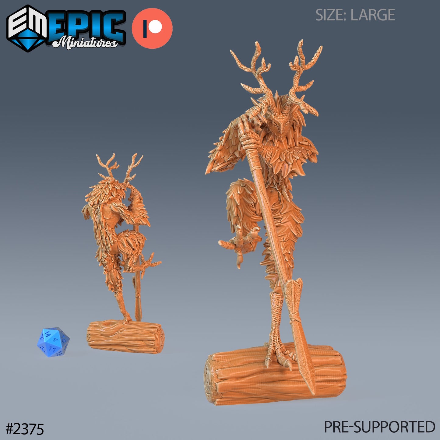 Were-Owl - Epic Miniatures | #59 Forest of Wonders