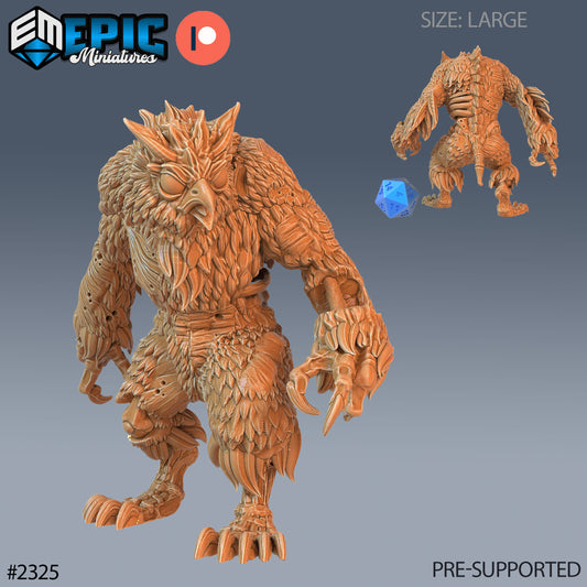 Zombie Owlbear - Epic Miniatures | #58 Tombs of Demise