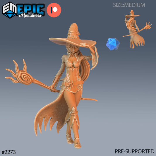 Young Witch - Epic Miniatures | #57 Arcane Dungeon