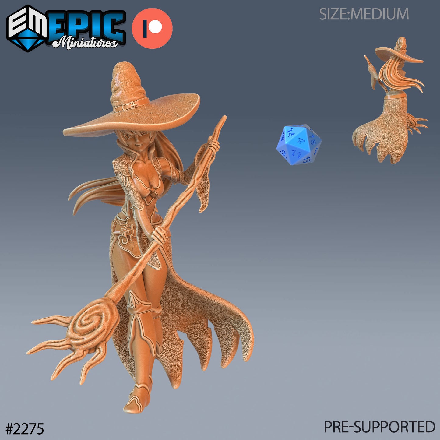 Young Witch - Epic Miniatures | #57 Arcane Dungeon
