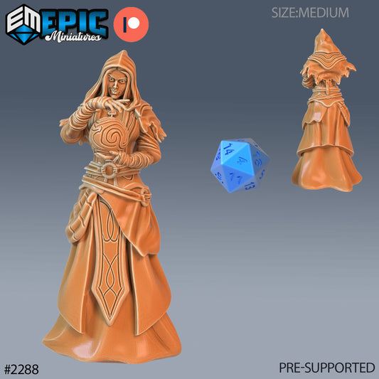 Arcane Sorceress - Epic Miniatures | #57 Arcane Dungeon