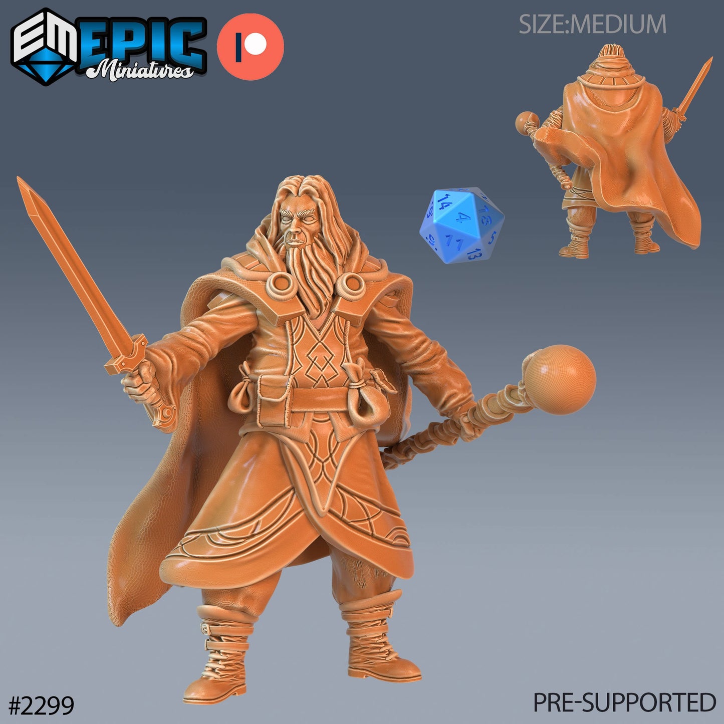 Wizard Adventurer Series- Epic Miniatures | #57 Arcane Dungeon