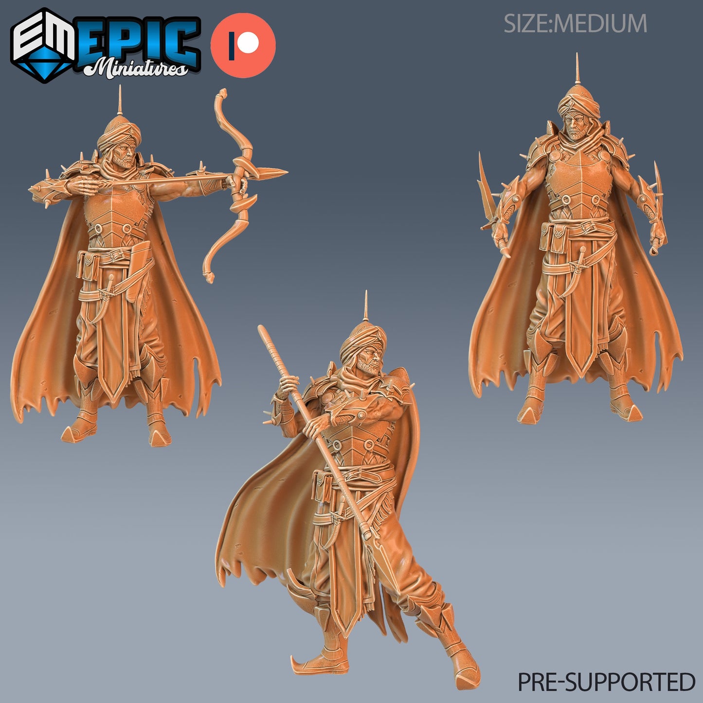 Orient Warrior - Epic Miniatures | #56 Oriental Dunes