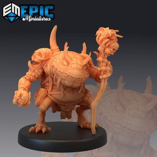 Chaos Toad Shaman - Epic Miniatures | #54 Chaos Jungle