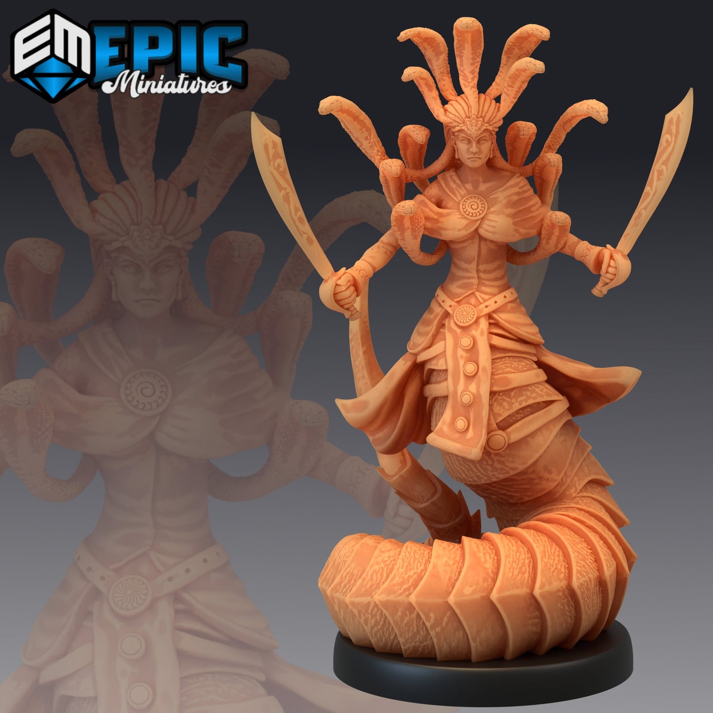 Gorgon Sisters Euryale - Epic Miniatures | #54 Chaos Jungle
