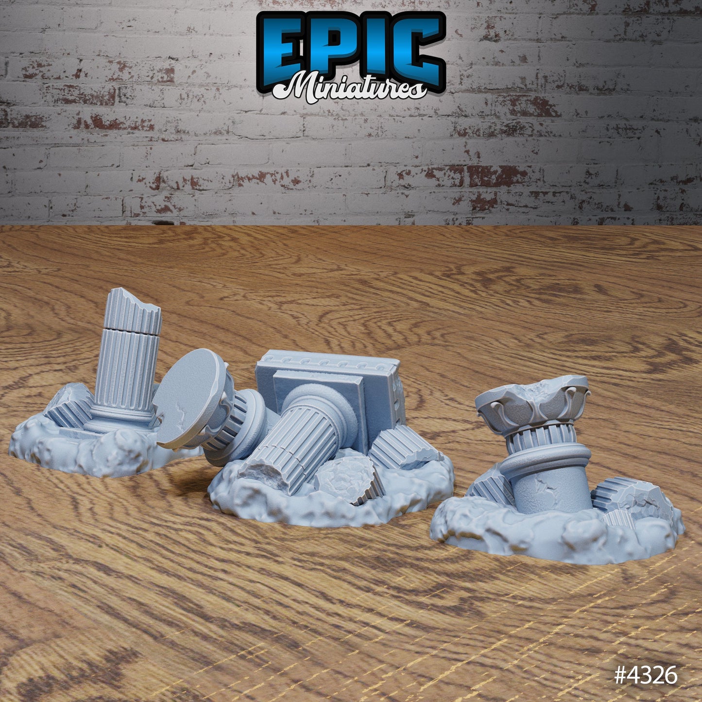 Olympian Buildings - Epic Miniatures | #100 Olympian Legends