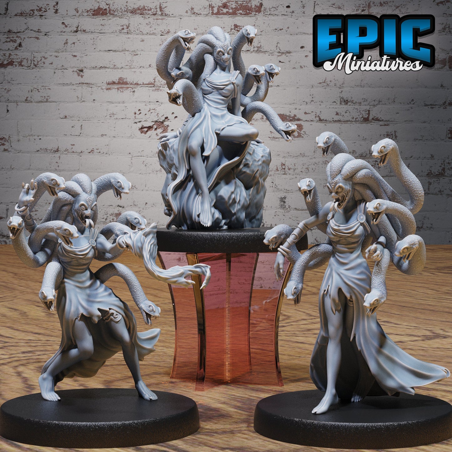 Medusa Bipedal - Epic Miniatures | #100 Olympian Legends