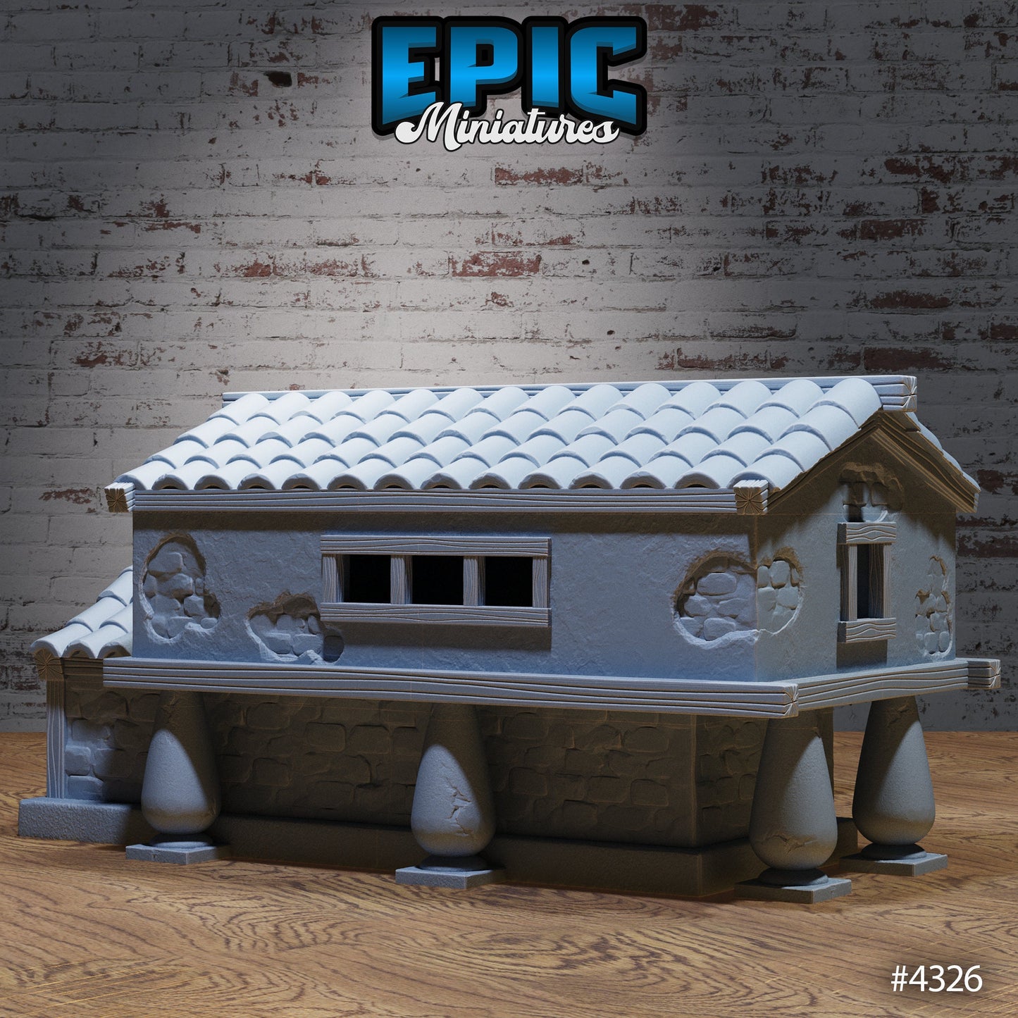 Olympian Buildings - Epic Miniatures | #100 Olympian Legends