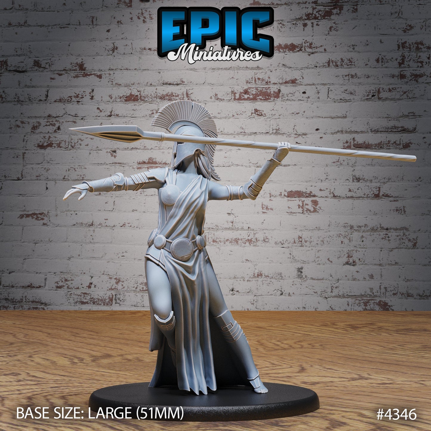 Goddess Athena Series - Epic Miniatures | #100 Olympian Legends