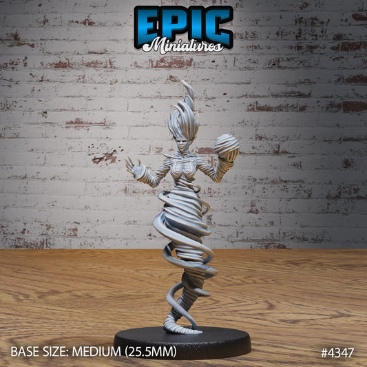 Air Elemental Female - Epic Miniatures | #100 Olympian Legends