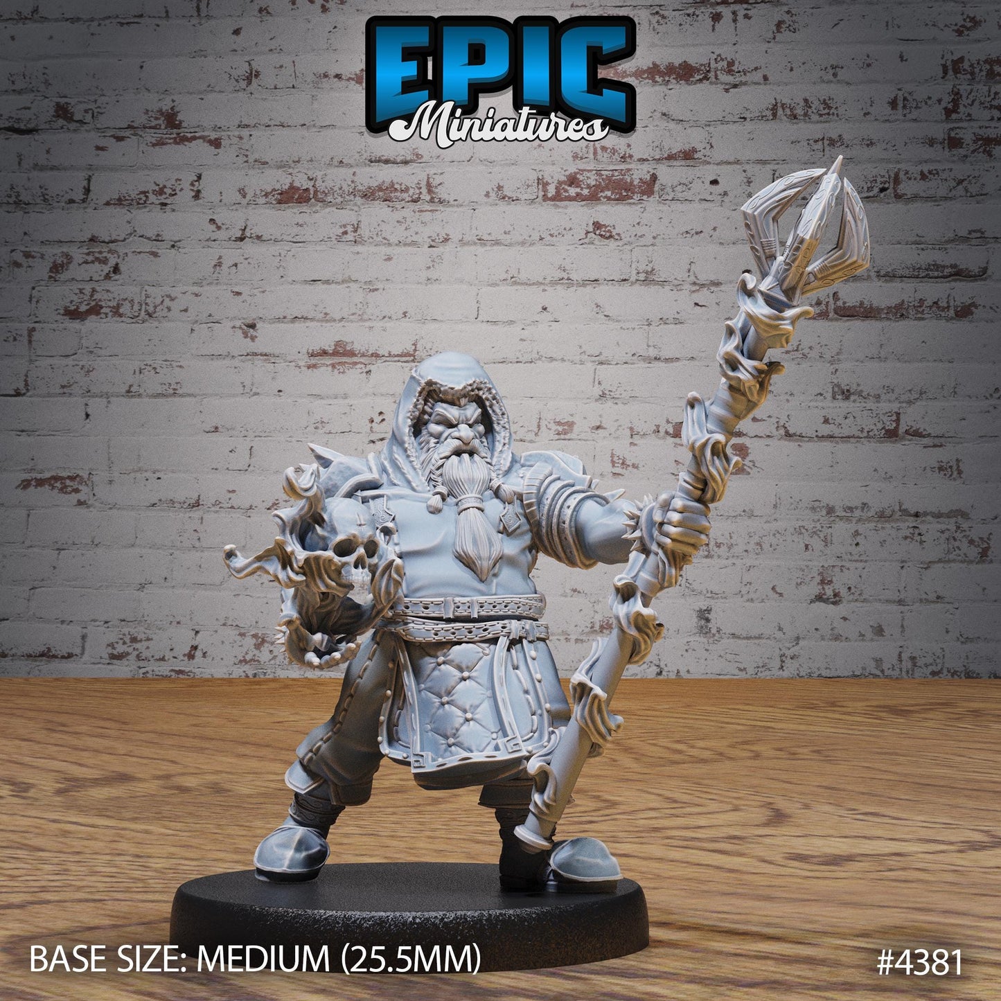 Dwarf Adventurer Series - Epic Miniatures | #101 - Mighty Heroes
