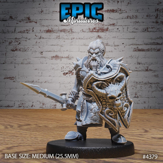 Dwarf Adventurer Series - Epic Miniatures | #101 - Mighty Heroes