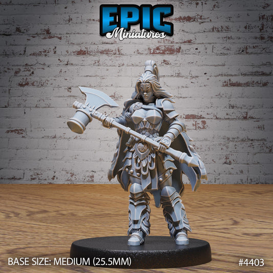 Barbarian Warrior Female - Epic Miniatures | #101 - Mighty Heroes