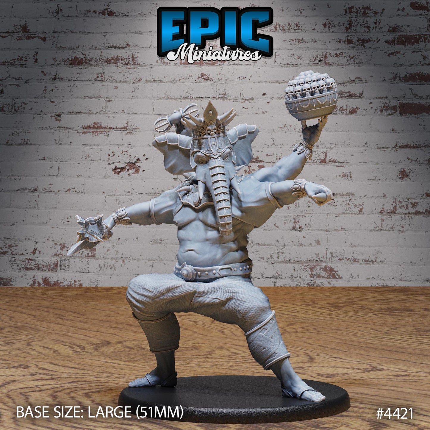 Elephant God Avatar - Epic Miniatures | #102 - Serpents Rage