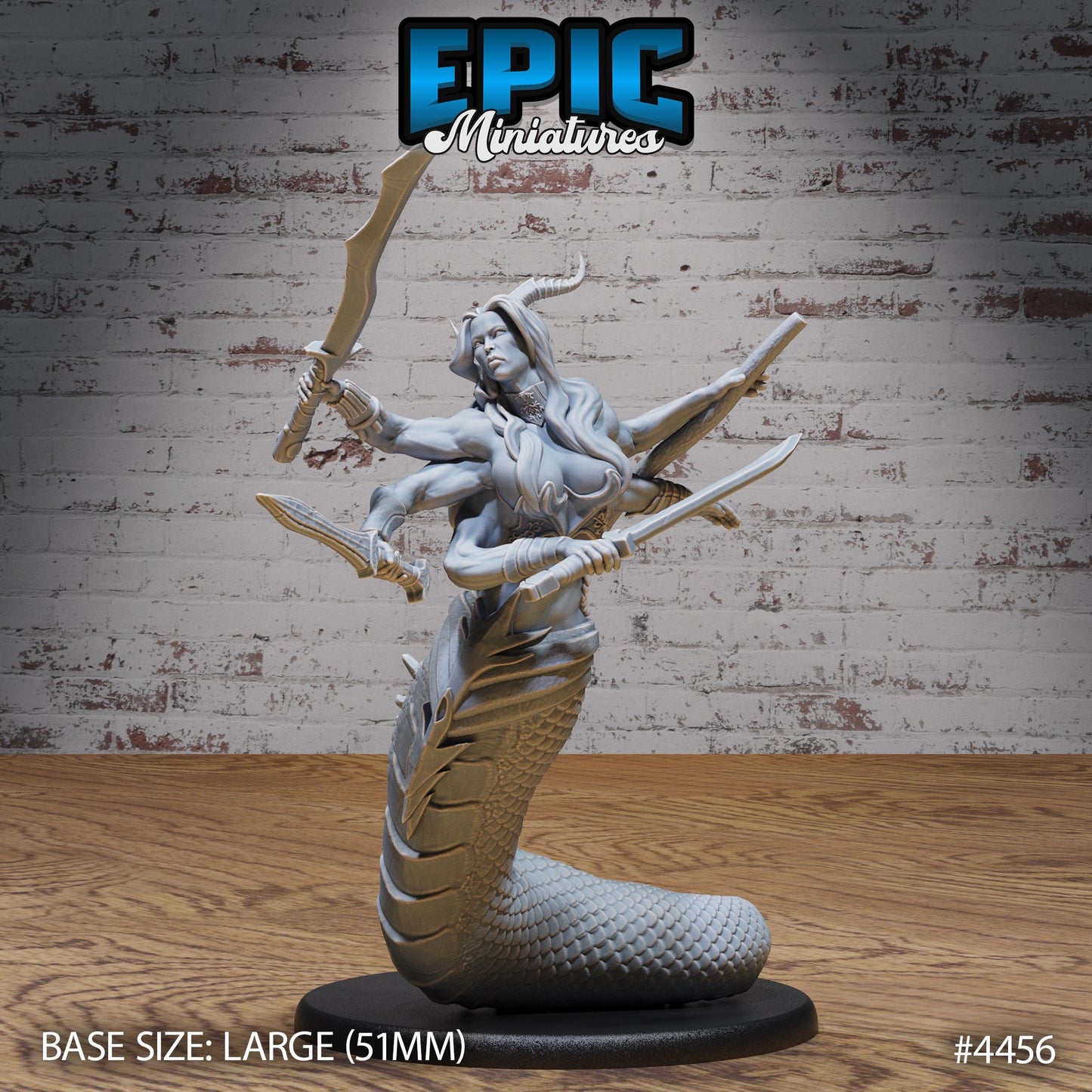 Naga Death Envoy Series - Epic Miniatures | #102 - Serpents Rage