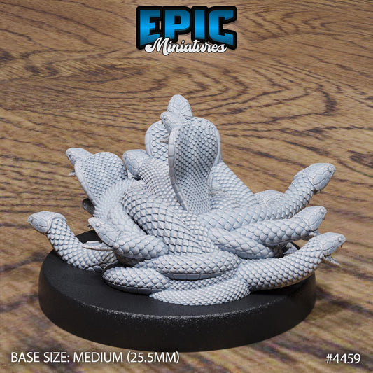 Snake Swarm Big - Epic Miniatures | #102 - Serpents Rage