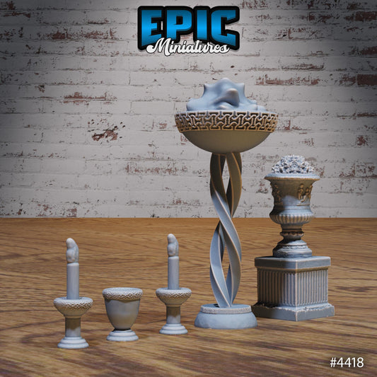 Divine Temple Scatter - Epic Miniatures | #102 - Serpents Rage