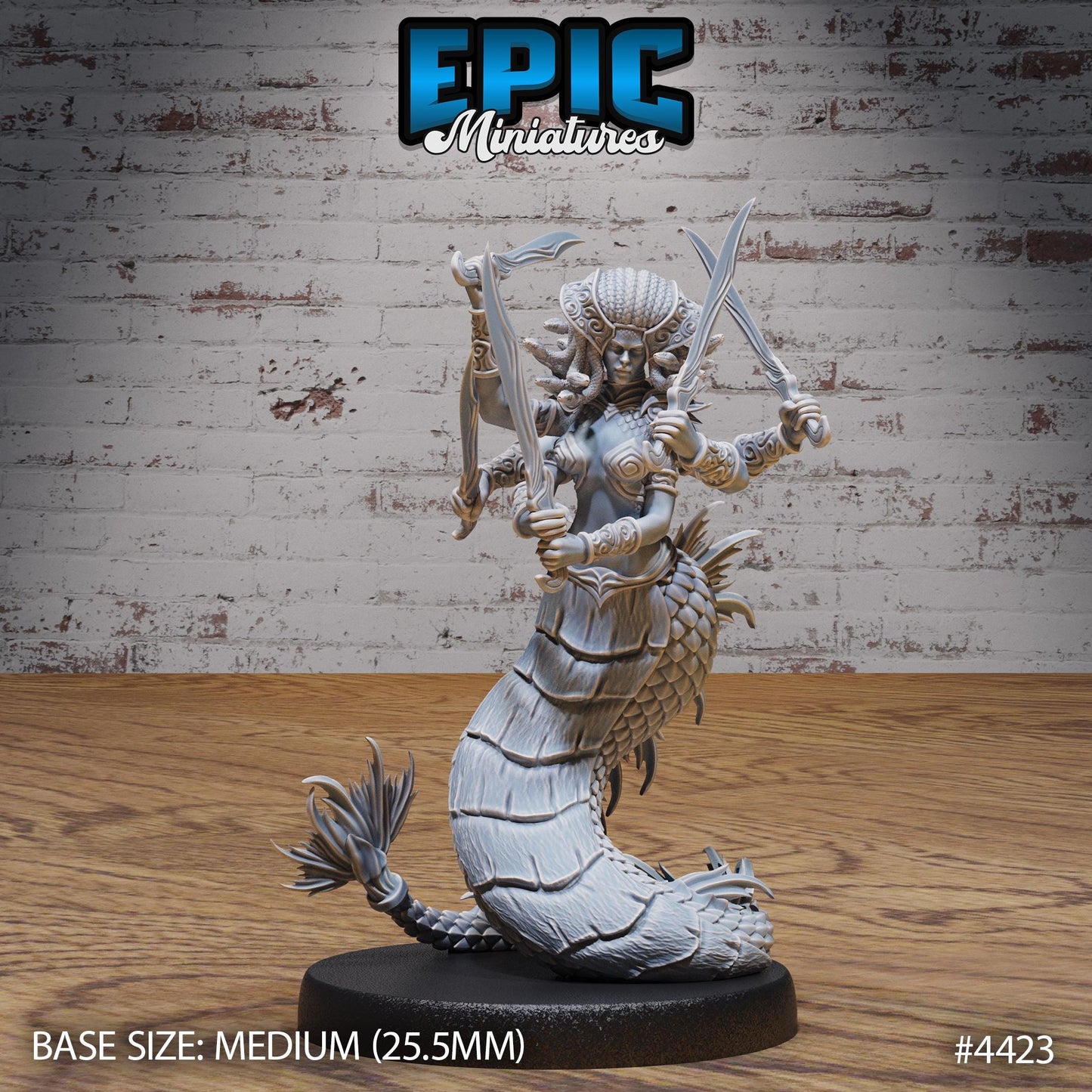 Naga Queen - Epic Miniatures | #102 - Serpents Rage