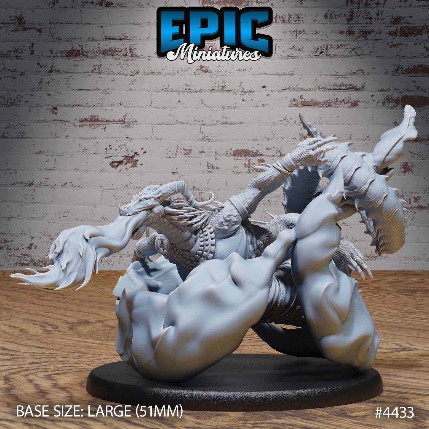 Naga Sorcerer - Epic Miniatures | #102 - Serpents Rage