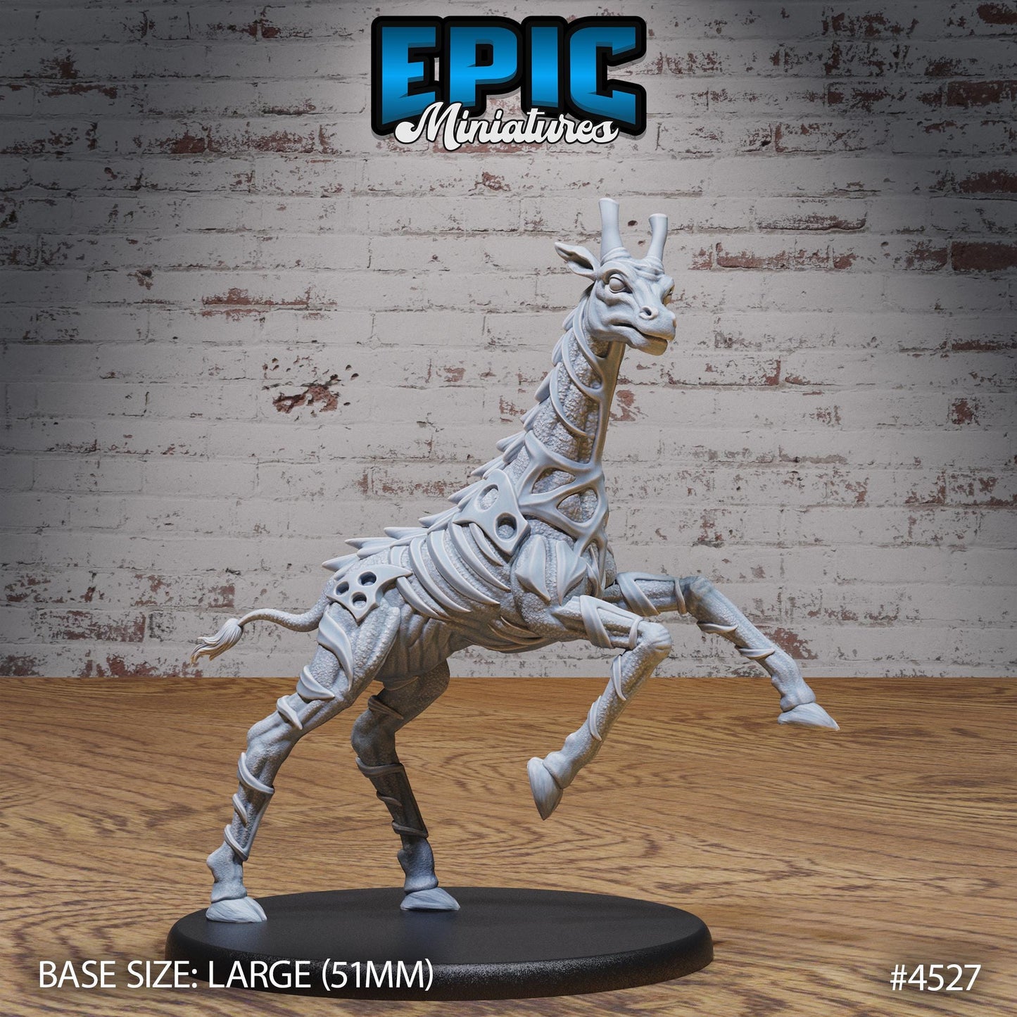 Giraffe Exo Skeleton - Epic Miniatures | #104 - Safari Tour