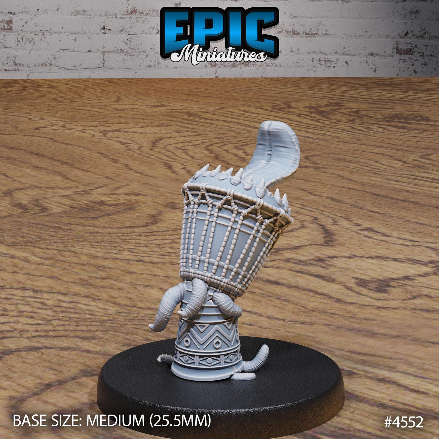 Mimic Drum/Cauldron - Epic Miniatures | #104 - Safari Tour