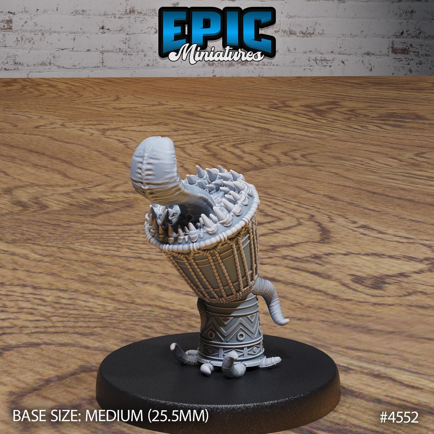 Mimic Drum/Cauldron - Epic Miniatures | #104 - Safari Tour