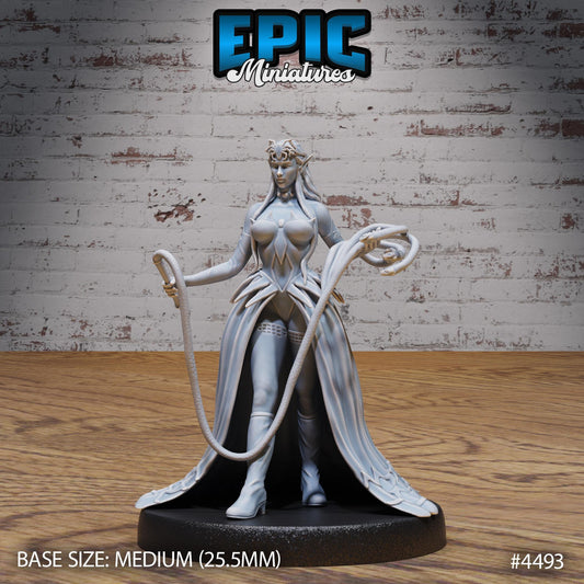 Dark Elf Domina Series - Epic Miniatures | #103 - Deep Dark Caves