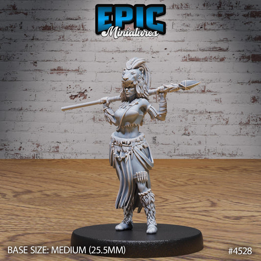 Lion Huntress - Epic Miniatures | #104 - Safari Tour