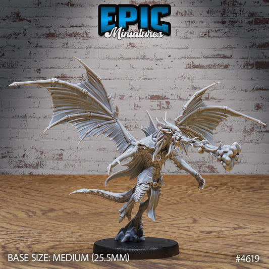 Draconic Demon Gold - Epic Miniatures | #106 - Faith Defender