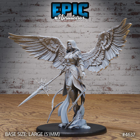 Planetar Female Angel - Epic Miniatures | #106 - Faith Defender