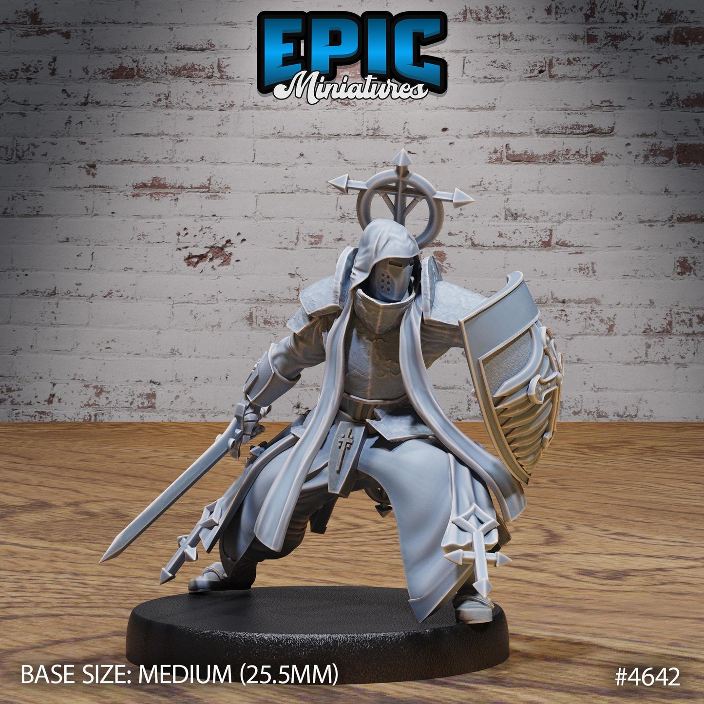 Inquisitor Knight - Epic Miniatures | #106 - Faith Defender