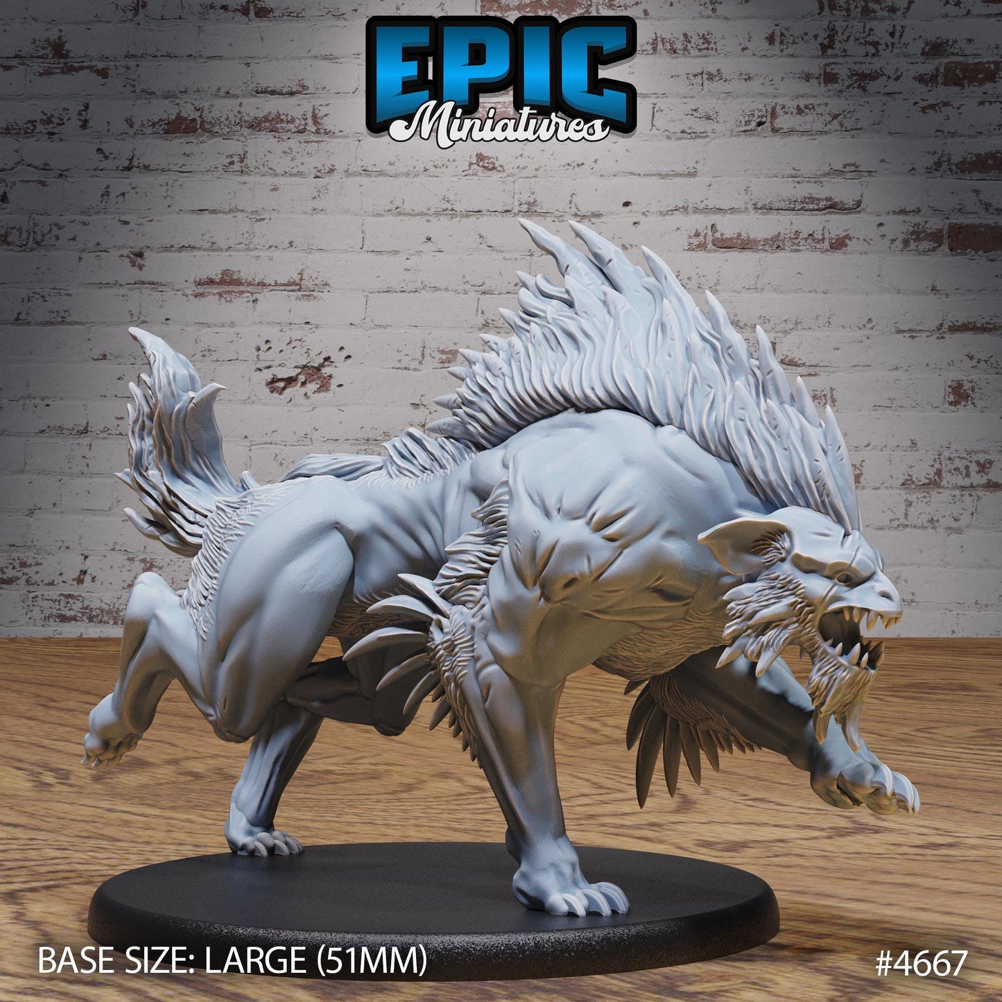 Warg Beast - Epic Miniatures | #107 - Beast Hunt