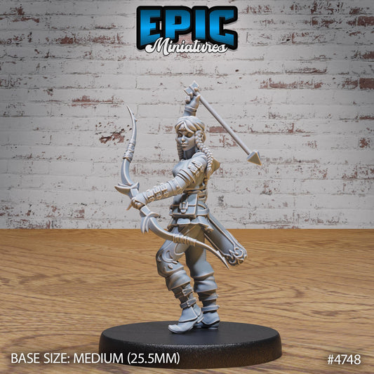 Hunter Girl - Epic Miniatures | #108 - Old Fables
