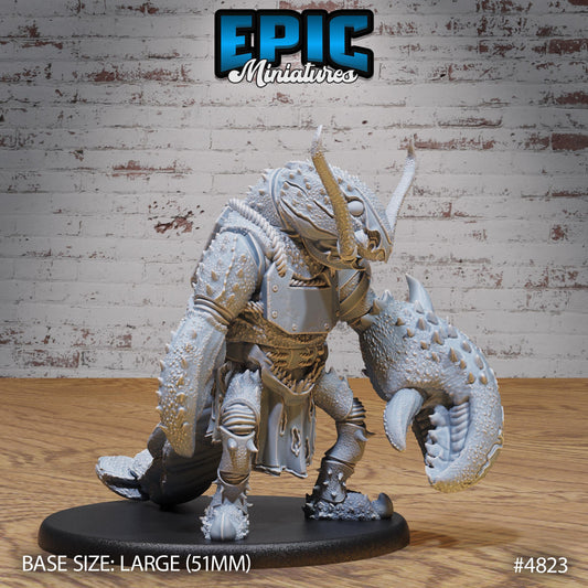 Lobster Folk Warrior - Epic Miniatures | #110 - Mysterious Ocean