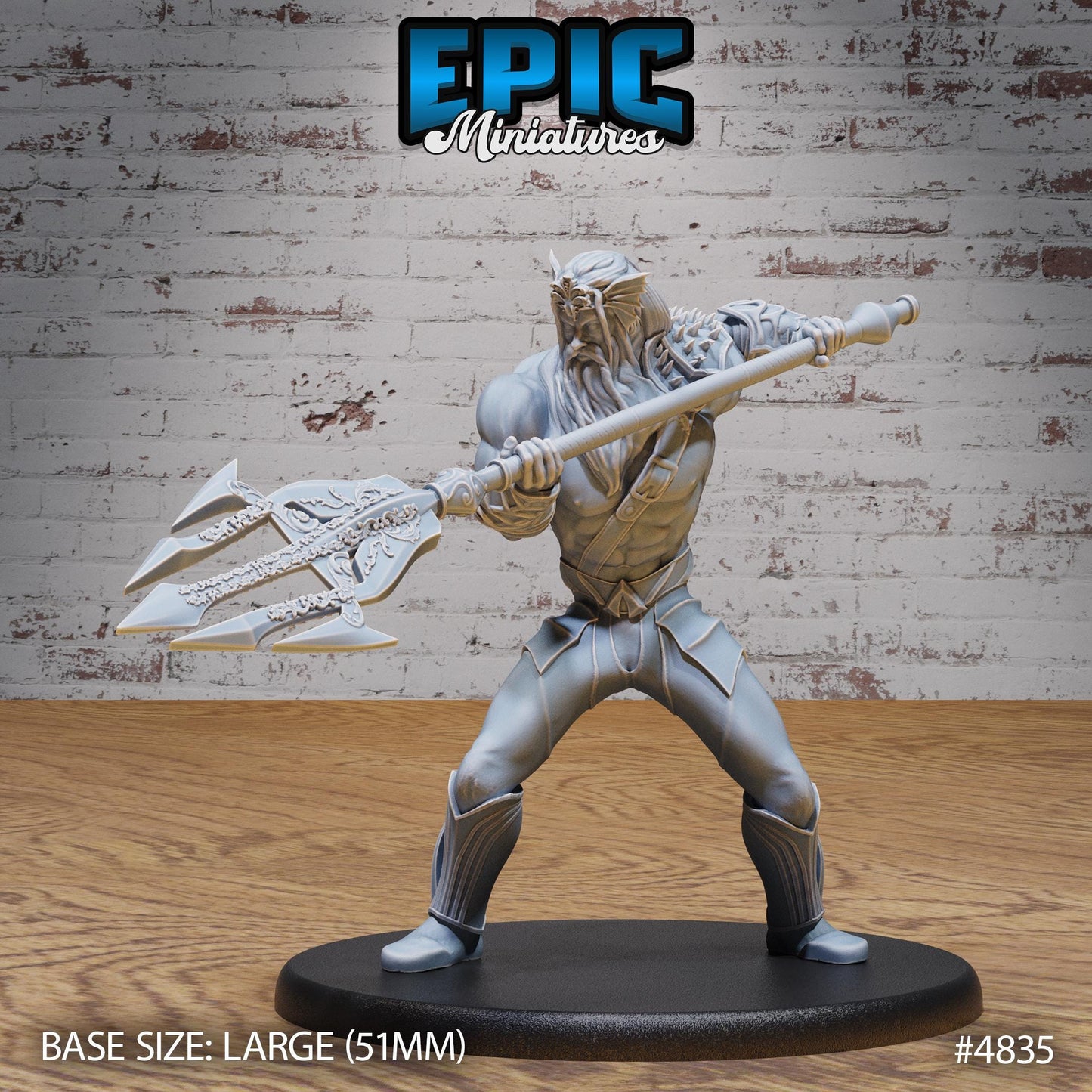 God Triton Avatar - Epic Miniatures | #110 - Mysterious Ocean