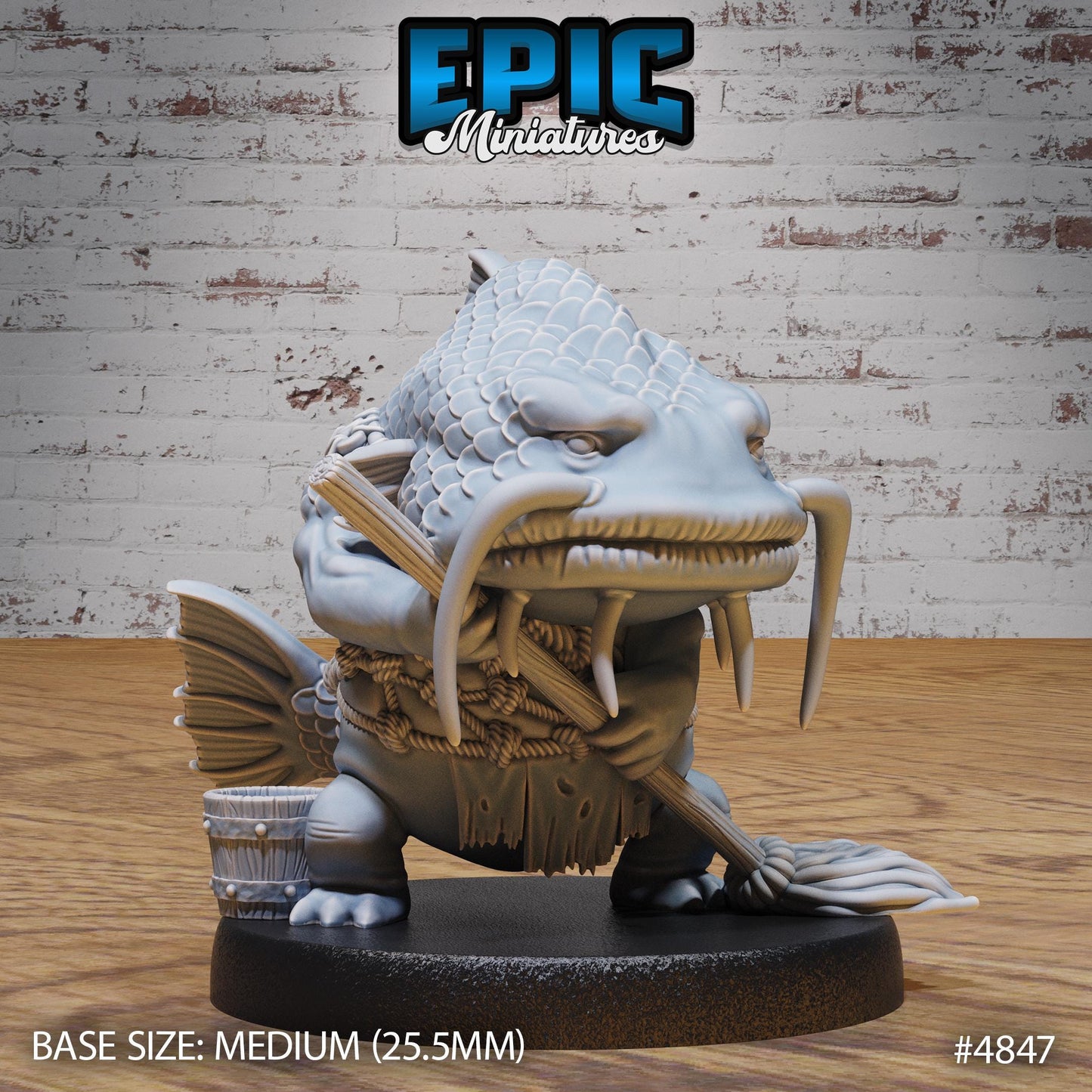 Catfish Folk - Epic Miniatures | #110 - Mysterious Ocean