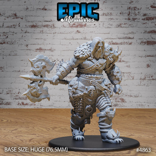 Giant Dragon Hunter - Epic Miniatures | #111 - Age of Dragons